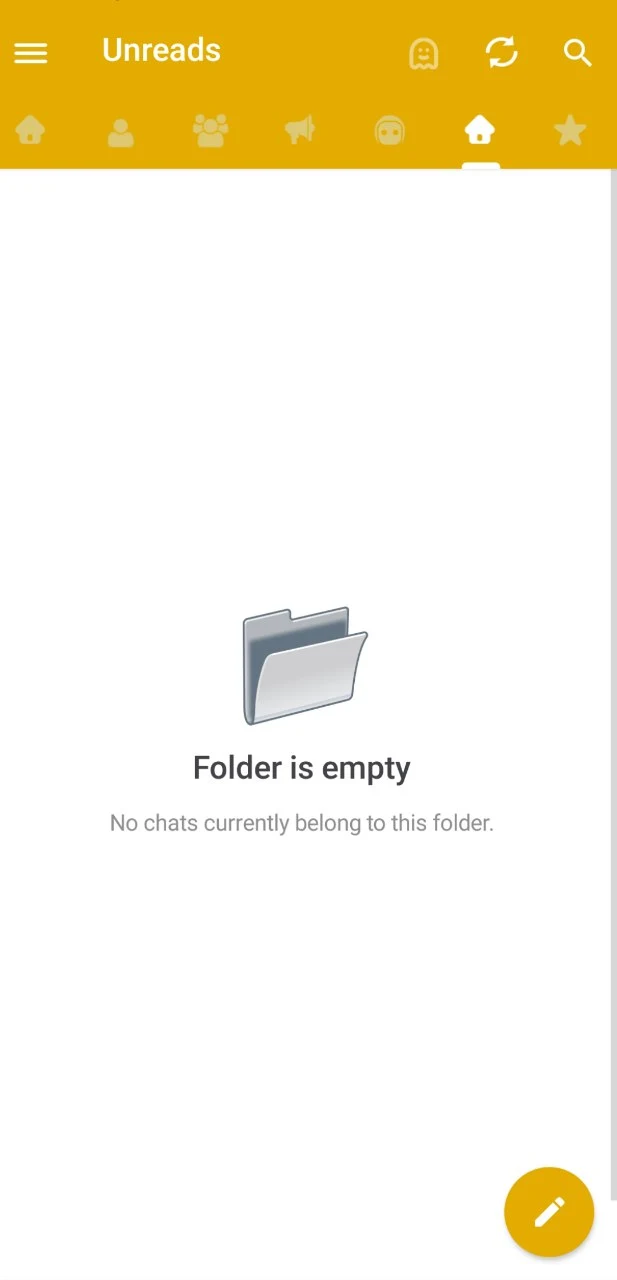 محیط چت تلگرام طلایی 2025 با حالت روح